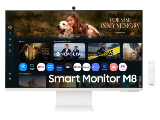 SAMSUNG M8 M80F 4K AI Monitor, 32" | LS32FM801UMXUE