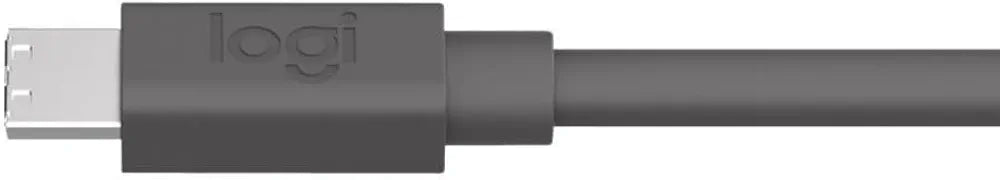 Logitech Business MeetUp Mikrofon-Verlängerungskabel, 10 m Grafit