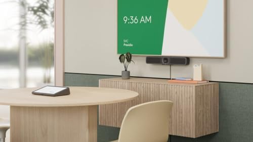 Logitech MeetUp 2 All-in-One USB Conference Room Camera, Compact Video Bar With Built-in AI Features, Works With Microsoft Teams, Zoom Rooms, Google Meet, and More|B0DHW17HY2