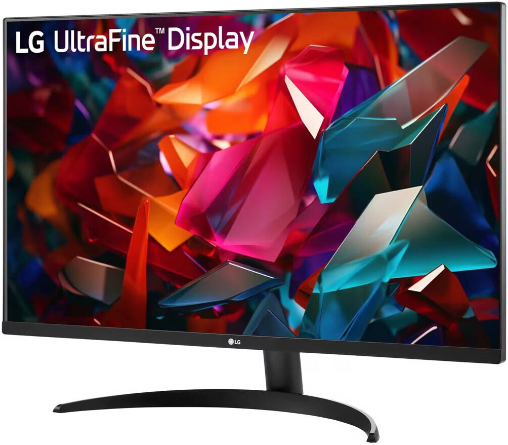 LG 32UR500K-B UltraFine Monitor, 32" 4K UHD VA Display, 60Hz Refresh Rate, 4ms (GTG) Response Time, Dynamic Action Sync, OnScreen Control, Super Resolution+, Built-In Speakers, Black | 32UR500K-B