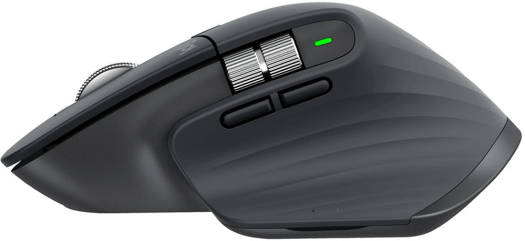 Logitech MX Master 3S for Business, Wireless Mouse with Quiet Clicks, 8K DPI, Secured Logi Bolt USB Receiver, Bluetooth, USB-C Charging, MagSpeed Scrolling, Windows/Mac/Linux - Grey | 910-006582