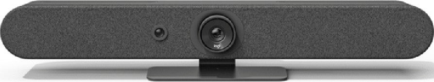 Logitech Rally Bar Mini All-in-One Webcam, Video Bar for Medium Rooms, Up to 4k Display Resolution, PTZ Camera, AI Viewfinder, Zoom/Tilt/Pan, Graphite | 960-001340 / 960-001339