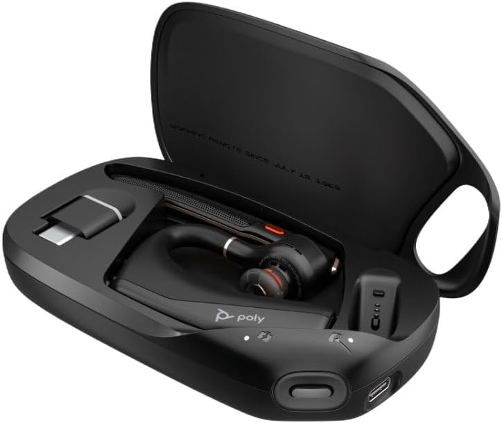 HP Poly Voyager Legend 50-M Headset UC, Noise cancelling Microphone, Bluetooth, USB Type-C, Win 11, macOS, Android; iOS, Black | AJ8V4AA#ABB