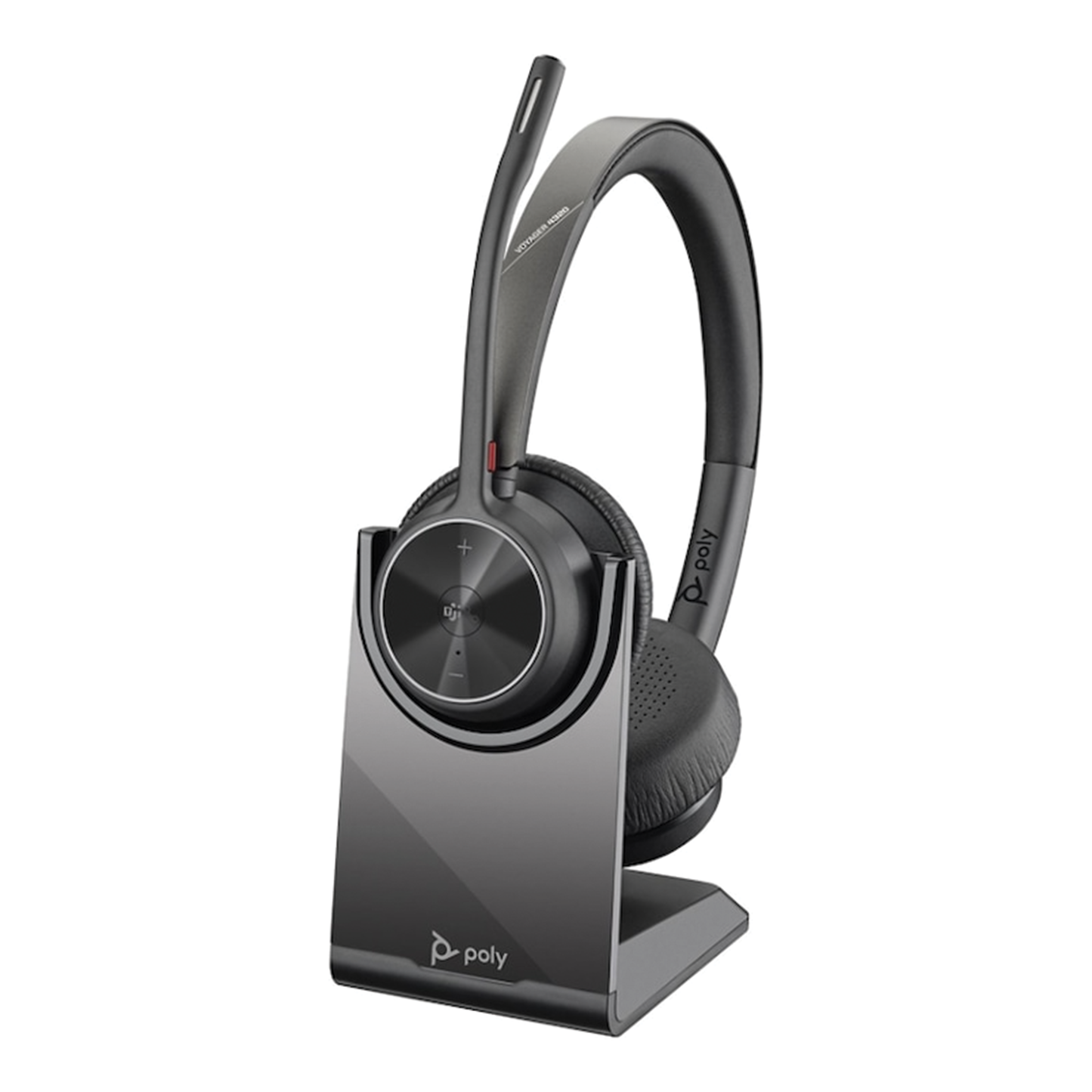 Poly Voyager 4320 Microsoft Teams Certified USB-A Headset +BT700 dongle, On-ear; Monaural, Black | 77Y98AA