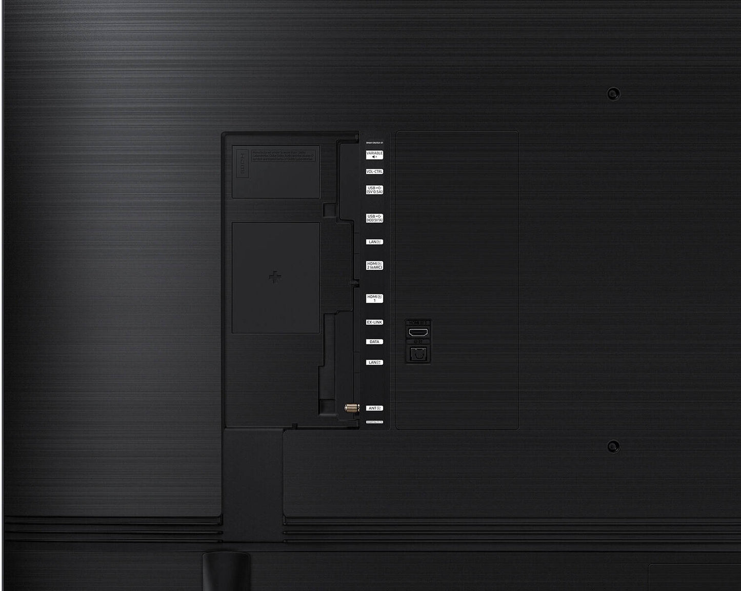 SAMSUNG HQ60A Smart Hospitality TV, 55" 4K UHD QLED Display, Quantum HDR & Quantum Dot Technology, 20W Power Output, 2CH Speaker Type, WiFi5 Connectivity, Black | HG55Q60AAAUXZN
