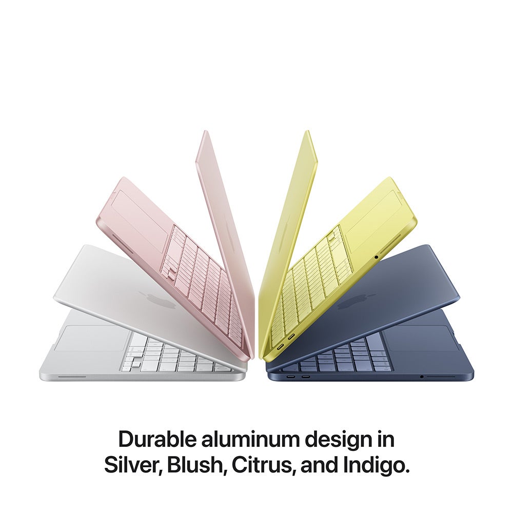 Apple MacBook Neo (2026) 13-inch A18 Pro Chip with 6-core CPU and 5-core GPU, 8GB RAM, 512GB SSD Arabic - Indigo (MHFG4AB/A)