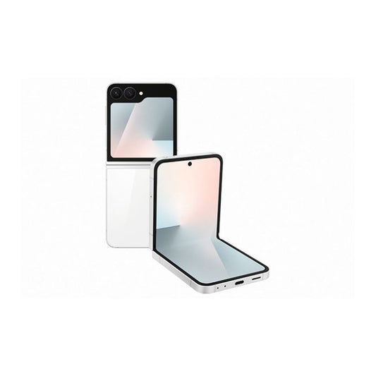 Samsung Galaxy Z Flip7 FE, Al Phone, White, 256GB Storage, 8GB Memory, Pocketable Foldable Design, 50MP Camera for Selfie, Smooth Processor, 4000mAh Battery, 1 Year Manufacturer Warranty (UAE Version)