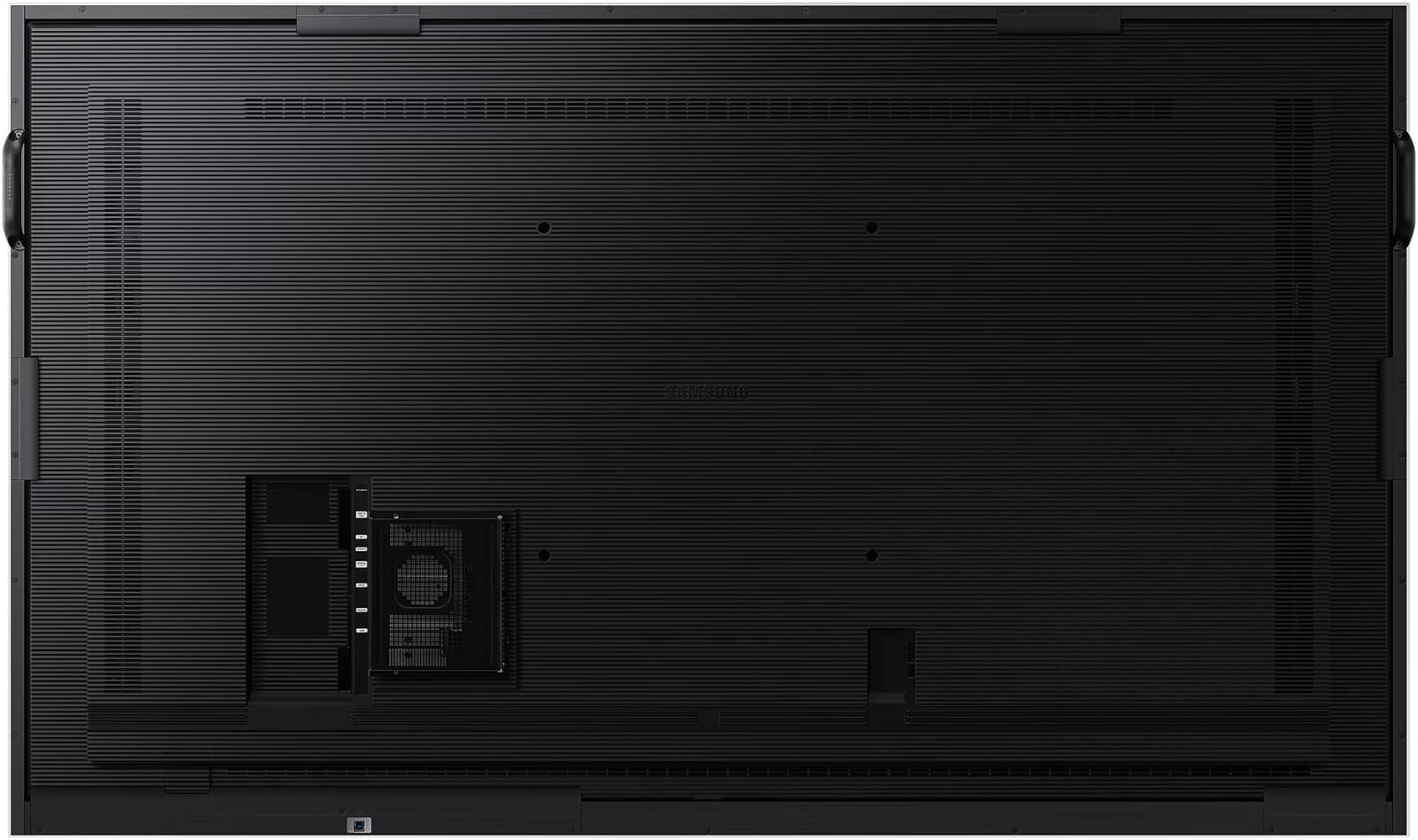 SAMSUNG Flip Pro WM85B 85" 4K UHD Interactive Display, 8ms & Up to 20 Multi-touch, Video call Applications, WiFi & BT, 4.0 Ch 40W Speaker, 3-in-1 USB-C / RJ45/ HDMI / DP, White-Black | LH85WMBWLGCXUE