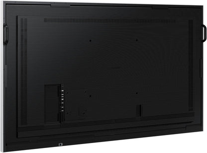 SAMSUNG Flip Pro WM85B 85" 4K UHD Interactive Display, 8ms & Up to 20 Multi-touch, Video call Applications, WiFi & BT, 4.0 Ch 40W Speaker, 3-in-1 USB-C / RJ45/ HDMI / DP, White-Black | LH85WMBWLGCXUE
