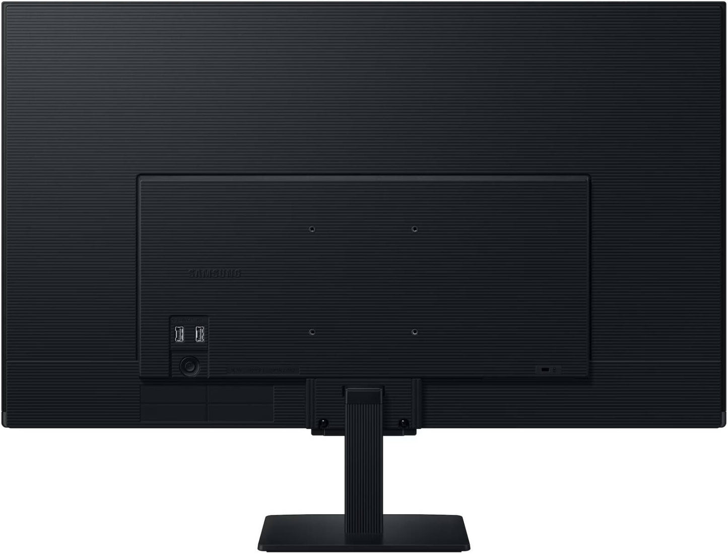 SAMSUNG M5 M50F Smart Monitor, 27" IPS Display, FHD Resolution, 60Hz Refresh Rate, 5ms (GtG) Response Time, Wi-Fi 5 & Bluetooth 5.2 Connectivity, Tizen Operating System, Black | LS27FM500EMXUE