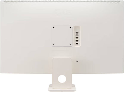 LG MyView 32SR50F-W Smart Monitor, 32" IPS Display, FHD Resolution, 60Hz Refresh Rate, 8ms (typ) Response Time, webOS, ThinQ Home Dashboard, Wi-Fi & Bluetooth Connectivity, White | 32SR50F-W
