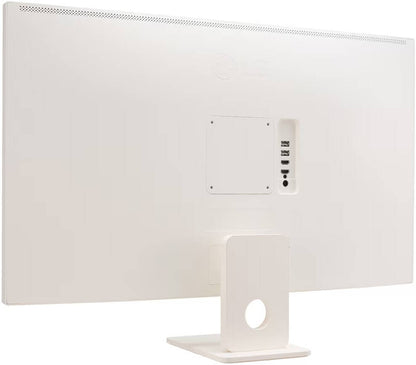 LG MyView 32SR50F-W Smart Monitor, 32" IPS Display, FHD Resolution, 60Hz Refresh Rate, 8ms (typ) Response Time, webOS, ThinQ Home Dashboard, Wi-Fi & Bluetooth Connectivity, White | 32SR50F-W