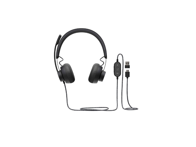 Logitech Zone Wired UC - GRAPHITE - USB - N/A - EMEA-914 - UC