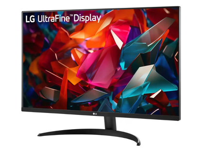 LG 32UR500K-B UltraFine Monitor, 32" 4K UHD VA Display, 60Hz Refresh Rate, 4ms (GTG) Response Time, Dynamic Action Sync, OnScreen Control, Super Resolution+, Built-In Speakers, Black | 32UR500K-B