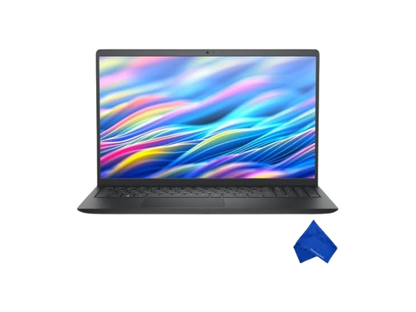 Dell Laptop 15 DC15250 with 15.6-inch FHD Display, Intel Core i5-1334U Processor, 8GB RAM, 512GB SSD, Windows 11 Latest Model (with Microfiber Cloth) - Carbon Black