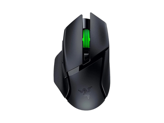 Razer Basilisk V3 X HyperSpeed Customizable Wireless Gaming Mouse: Mechanical Switches Gen-2-5G Advanced 18K Optical Sensor - Chroma RGB - 9 Programmable Controls - 285 Hr Battery - Classic Black