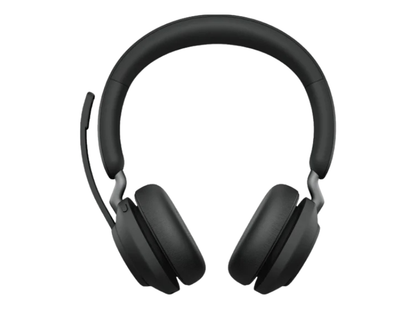 Jabra Evolve2 65, Link 380a MS Stereo, Noise Cancelling, Microsoft Teams Certified, Headphones With Long-Lasting Battery, Black | 26599-999-999