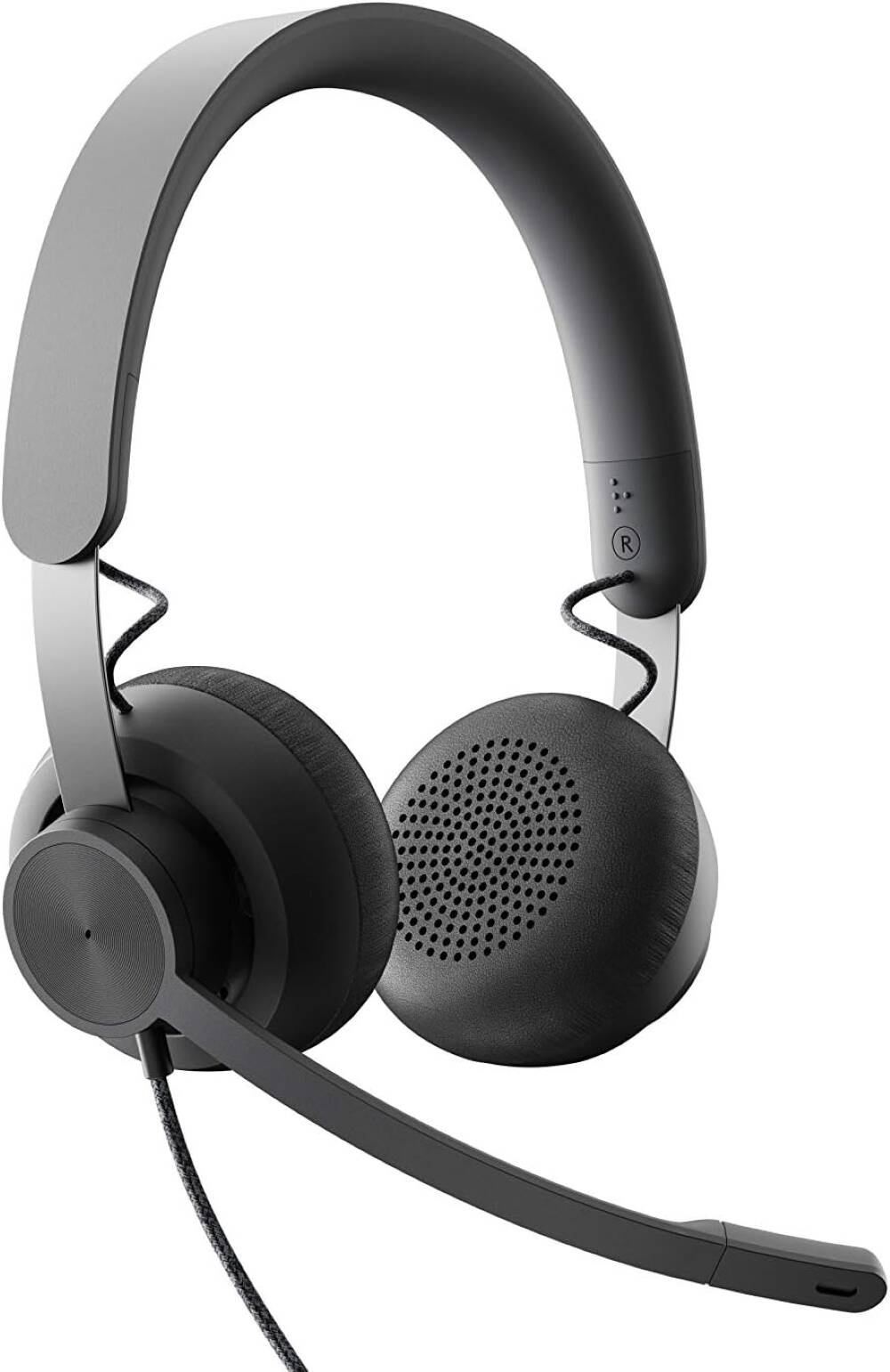 Logitech Zone UC Wired USB Headset, Premium Audio Drivers and Advanced Noise-Canceling Mic Technology | 981-000875