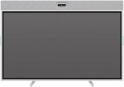 Logitech Rally Board 65 Interactive Display, 65" LCD UHD 4K Display, IR-Based w/ 20 Points of Touch, Anti-Glare & Anti-Fingerprint Coating, Digital PTZ Camera, Off-White | 960-001729 / 960-001730