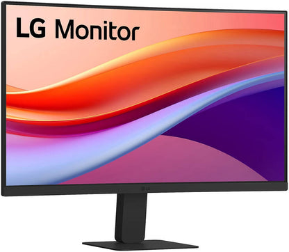 LG 24U421A Curved Monitor, 24" VA Display, FHD Resolution, 100Hz Refresh Rate, 5ms (GtG at Faster) Response Time, 1500R Curvature, Flicker Safe, Black Stabilizer, Dynamic Action Sync, Black | 24U421A