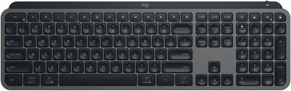 Logitech MX Keys Combo for Business Gen 2, Full-Size 108 Keys, Perfect Stroke Scissor Typing, 8000 DPI, Darkfield Sensor, MagSpeed, English-Arabic Layout, Wireless Connectivity, Graphite | 920-010934