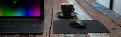 Razer GoliathUS Mobile Stealth Edition MoUSe Mat - Slim And Flexible For Maximum Mobility, Textured Cloth For Speed And Control - Black
