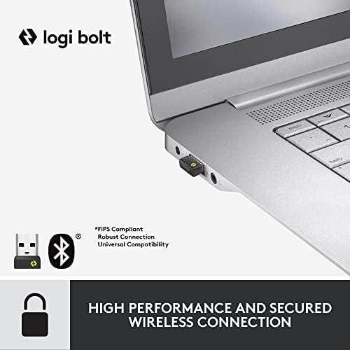 Logitech Signature MK650 Combo for Business, Wireless Mouse and Keyboard, Logi Bolt, Bluetooth, SmartWheel, Globally Certified, Windows/Mac/Chrome/Linux - Graphite|B09ZTWFL8Z