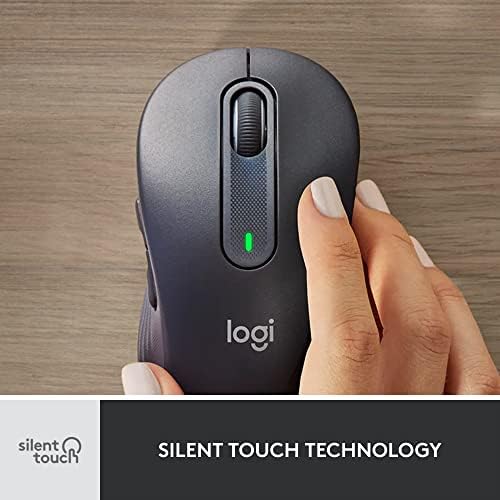Logitech Signature MK650 Combo for Business, Wireless Mouse and Keyboard, Logi Bolt, Bluetooth, SmartWheel, Globally Certified, Windows/Mac/Chrome/Linux - Graphite|B09ZTWFL8Z