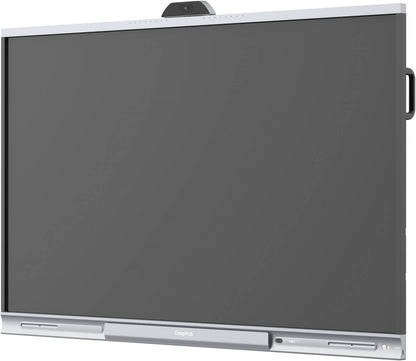 Dahua 86" 4K Smart Interactive Whiteboard With AI Camera, 4K UHD Resolution, 8-Mic Array, Up to 50 Touch Points, Infrared Touch Technology, 2x Styluses Included | LPH86-MC470-P-S2