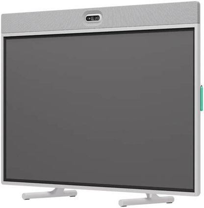 Logitech Rally Board 65 Interactive Display, 65" LCD UHD 4K Display, IR-Based w/ 20 Points of Touch, Anti-Glare & Anti-Fingerprint Coating, Digital PTZ Camera, Off-White | 960-001729 / 960-001730