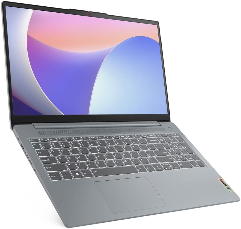 Lenovo IdeaPad Slim 3 15IRU8, Intel Core i3-1315u Processor |8GB DDR5 Ram |512GB NVMe M.2 SSD |Intel UHD Graphics |15.6" FHD (1920x1080) TN 250nits Anti-glare Display |Windows 11 (Arctic Grey)