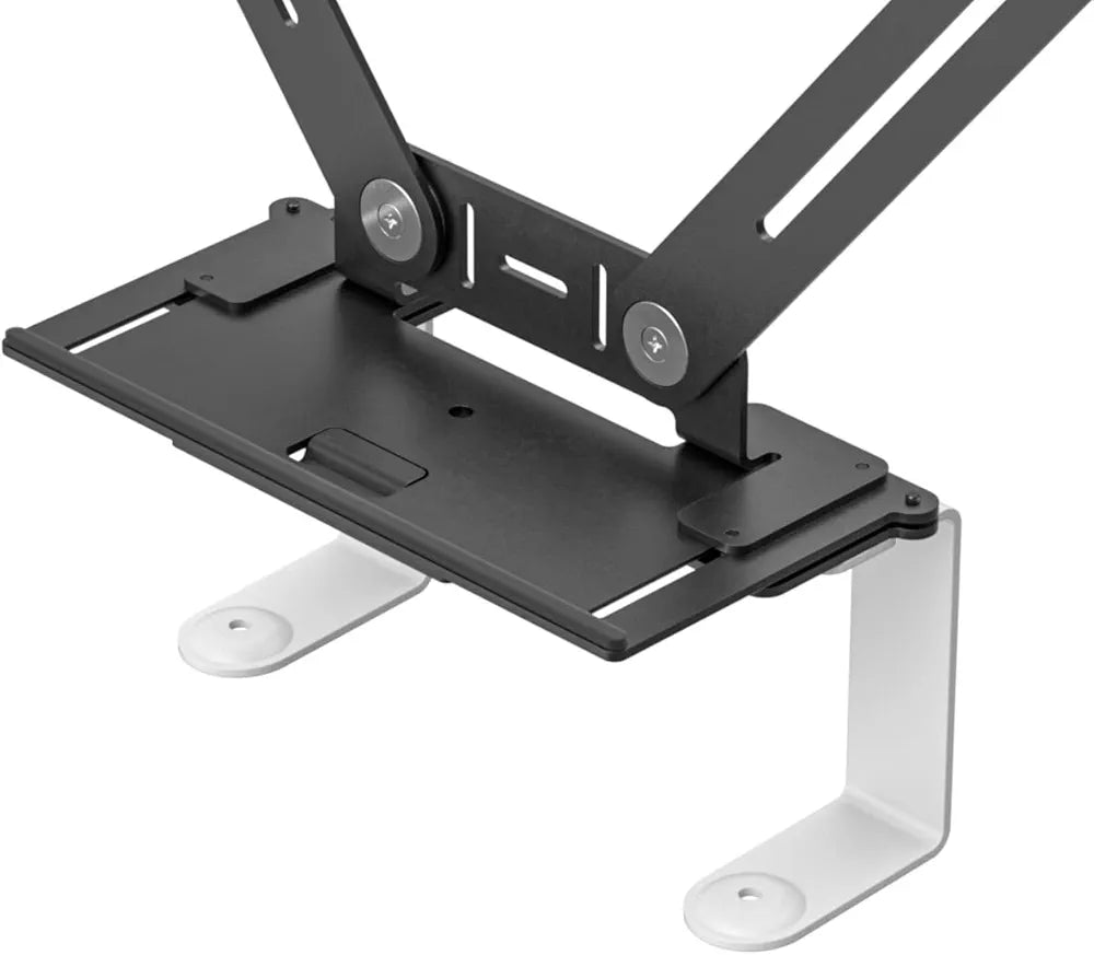 LOGI TV MOUNT FOR VIDEO BARS WHITE