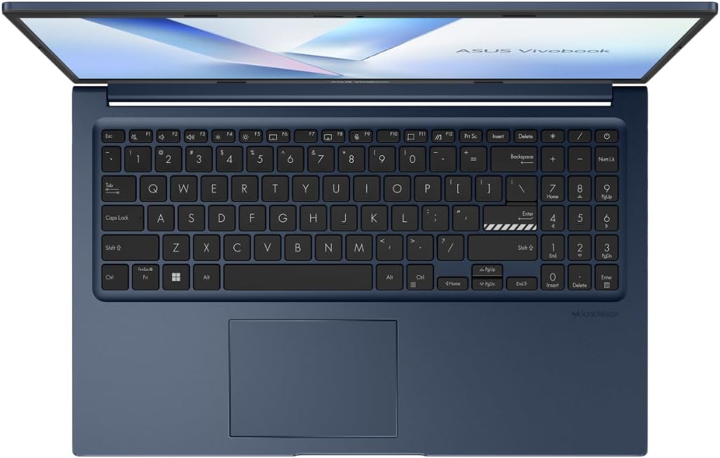 ASUS Vivobook 15 X1504VA Laptop, Intel Core i3-1315U, 15.6-inch FHD Display, 8GB DDR4 RAM,512GB SSD,Intel UHD Graphics, Windows 11 (Blue)