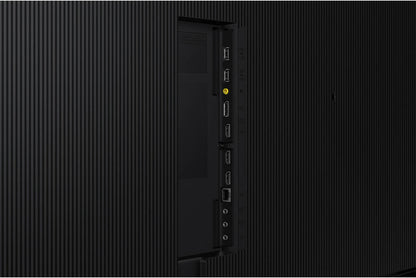 Samsung Crystal Signage QMC, 98" 4K UHD VA Display, 75Hz Refresh Rate, 8ms Response Time, 13.9mm Bezel Width, Tizen 7.0 OS, 16GB Flash Memory, 600 x 400mm Free VESA Mount, Black | LH98QMCEBGCXZA