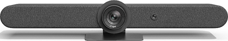 Logitech Rally Bar All In One Webcam, Video Bar for Medium Rooms, 10/100/1G Ethernet, WiFi 802.11a, 128 bit AES Security, Pan/Tilt/Zoom Camera, Graphite, UK-ME | 960-001312 / 960-001311
