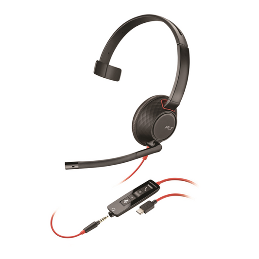 Poly 80R98AA Blackwire 5210 USB-C Headset