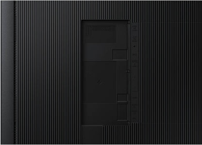 Samsung Crystal Signage QMC, 85" 4K UHD VA Display, 75Hz Refresh Rate, 10ms Response Time, 13.9mm Bezel Width, Tizen 7.0 OS, 16GB Flash Memory, 600 x 400mm Free VESA Mount, Black | LH85QMCEBGCXUE