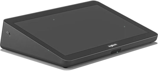 Logitech TAP Touch Meeting Room Controller + Cat 5e Kit, 10.1" LED Touch, Voice/Video Calls with Teams, Zoom, Control Power via Cat 5e Kit, 2 x Kensington Lock, USB, Graphite | 939-001950