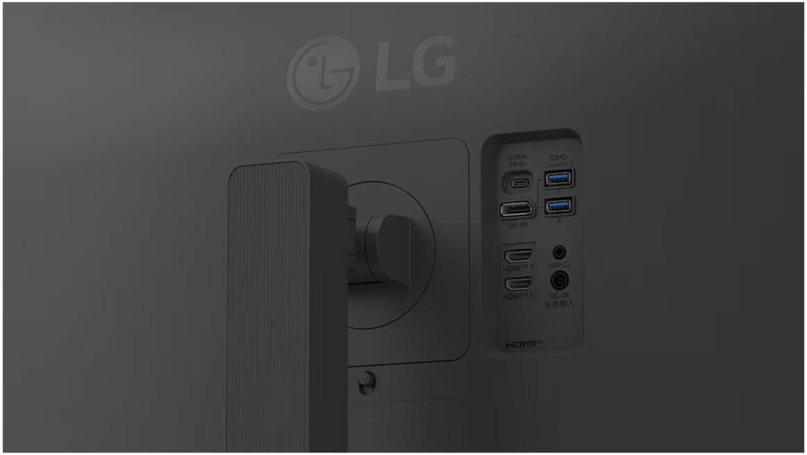 LG 27U730A-B UltraFine Monitor, 27" IPS Display, 4K UHD Resolution, 60Hz Refresh Rate, 5ms (GtG) Response Time, Super Resolution+, Dynamic Action Sync, USB Type-C, Black | 27U730A-B.AMA