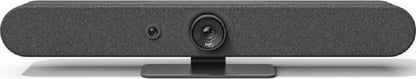 Logitech Rally Bar Mini All-in-One Webcam, Video Bar for Medium Rooms, Up to 4k Display Resolution, PTZ Camera, AI Viewfinder, Zoom/Tilt/Pan, Graphite | 960-001340 / 960-001339