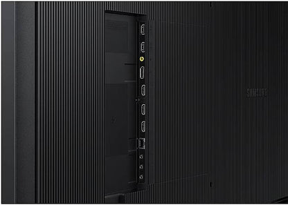 Samsung Crystal Signage QMC, 65" 4K UHD VA Display, 75Hz Refresh Rate, 8ms Response Time, 11.5 mm Bezel Width, Tizen 7.0 OS, 16GB Flash Memory, 400 x 300mm VESA Mount, Black | LH65QMCEBGCXUE