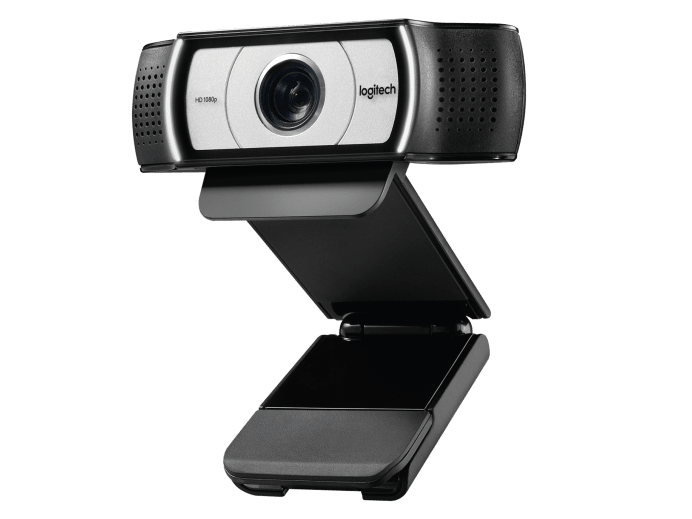 Logitech C930e Business Webcam, 1080p HD, 90° Wide-Angle View, 4x Zoom, & RightLight 2, Black | 960-000972