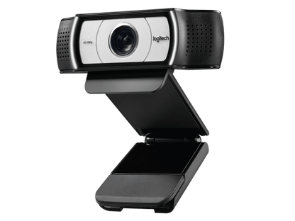 Logitech C930e Business Webcam, 1080p HD, 90° Wide-Angle View, 4x Zoom, & RightLight 2, Black | 960-000972