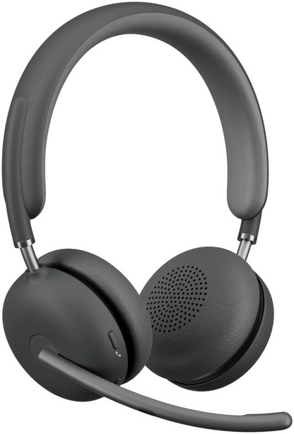 Logitech Zone Wireless 2 Headset, UC Version, Graphite, Premium Personalized Audio, AI Noise Suppression, Hybrid ANC | 981-001311
