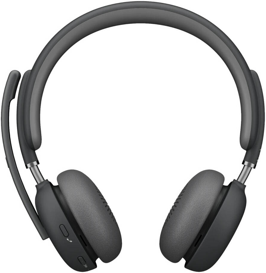 Logitech Zone Wireless 2 Headset, UC Version, Graphite, Premium Personalized Audio, AI Noise Suppression, Hybrid ANC | 981-001311