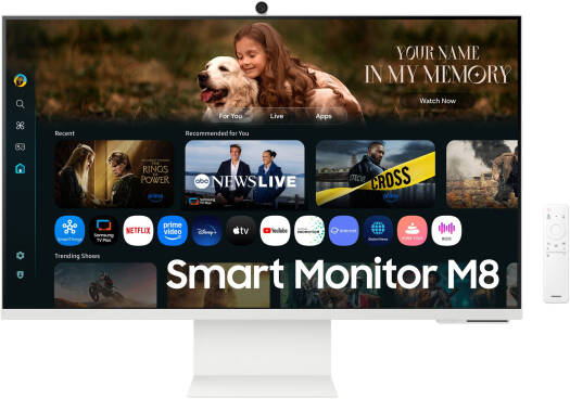 SAMSUNG M8 M80F 4K  AI Monitor, 32" | LS32FM801UMXUE