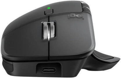 Logitech MX Master 4 for Business Mouse, 200-8000 DPI, 8 Buttons, 6 Programable Buttons, QuietClick Technology, Easy-Switch, Thumbwheel, Up to 10 Meters Wireless Range, Graphite | 910-007618