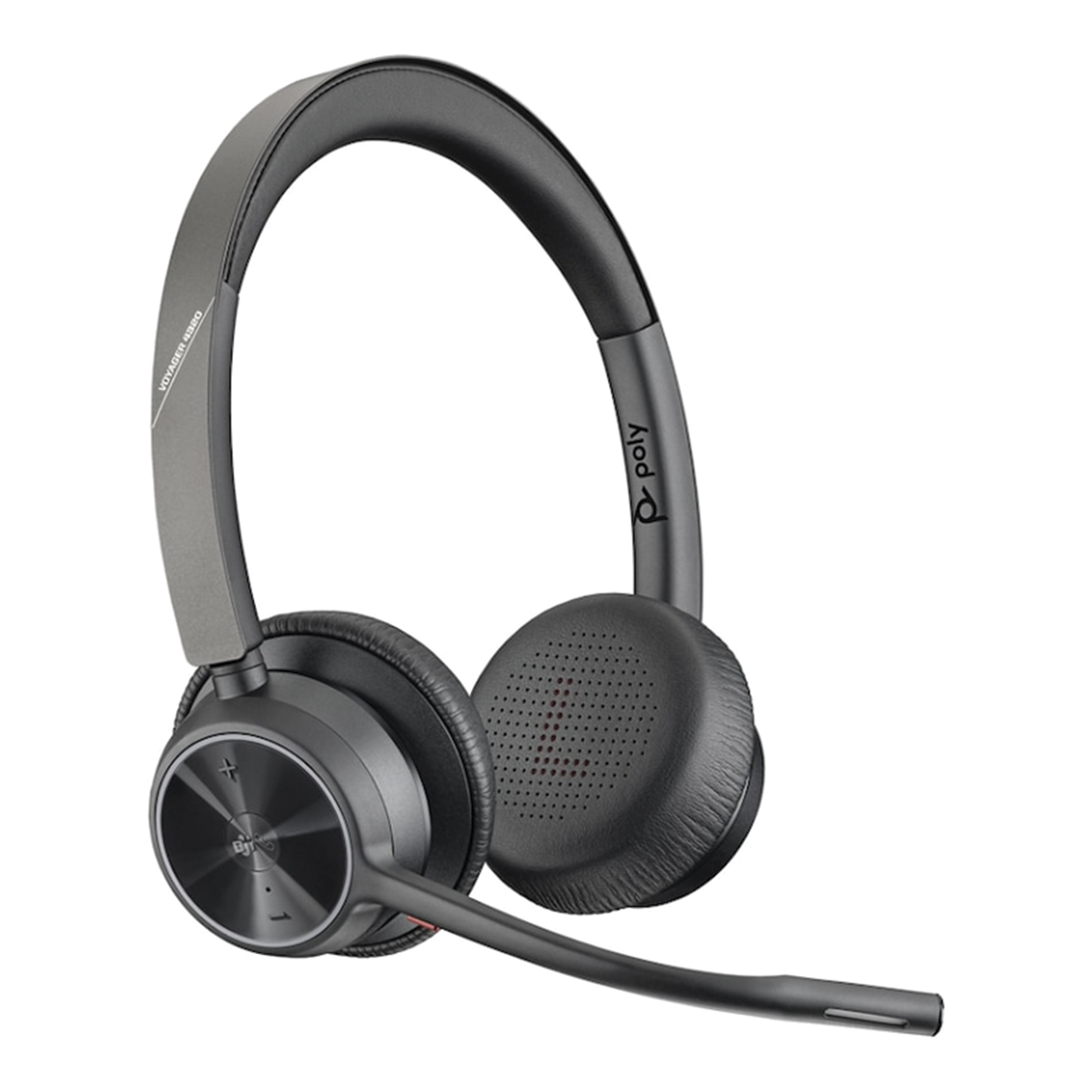 Poly Voyager 4320 Microsoft Teams Certified USB-A Headset +BT700 dongle, On-ear; Monaural, Black | 77Y98AA