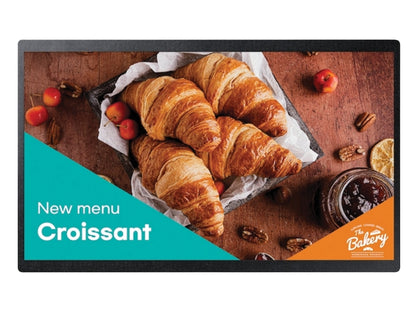 SamsungQB24C 24 Inch Interactive  Display Monitor, 1080P FHD, Tizen OS