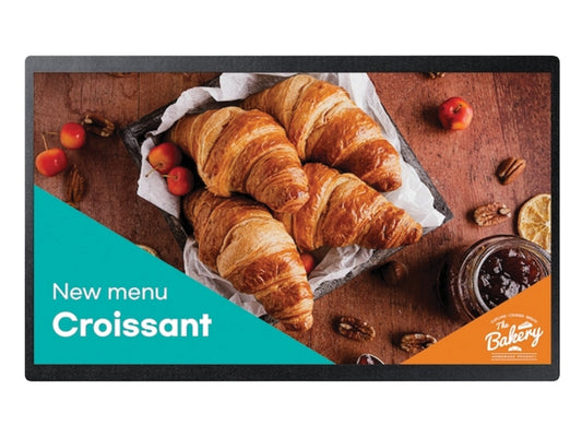 SamsungQB24C 24 Inch Interactive  Display Monitor, 1080P FHD, Tizen OS